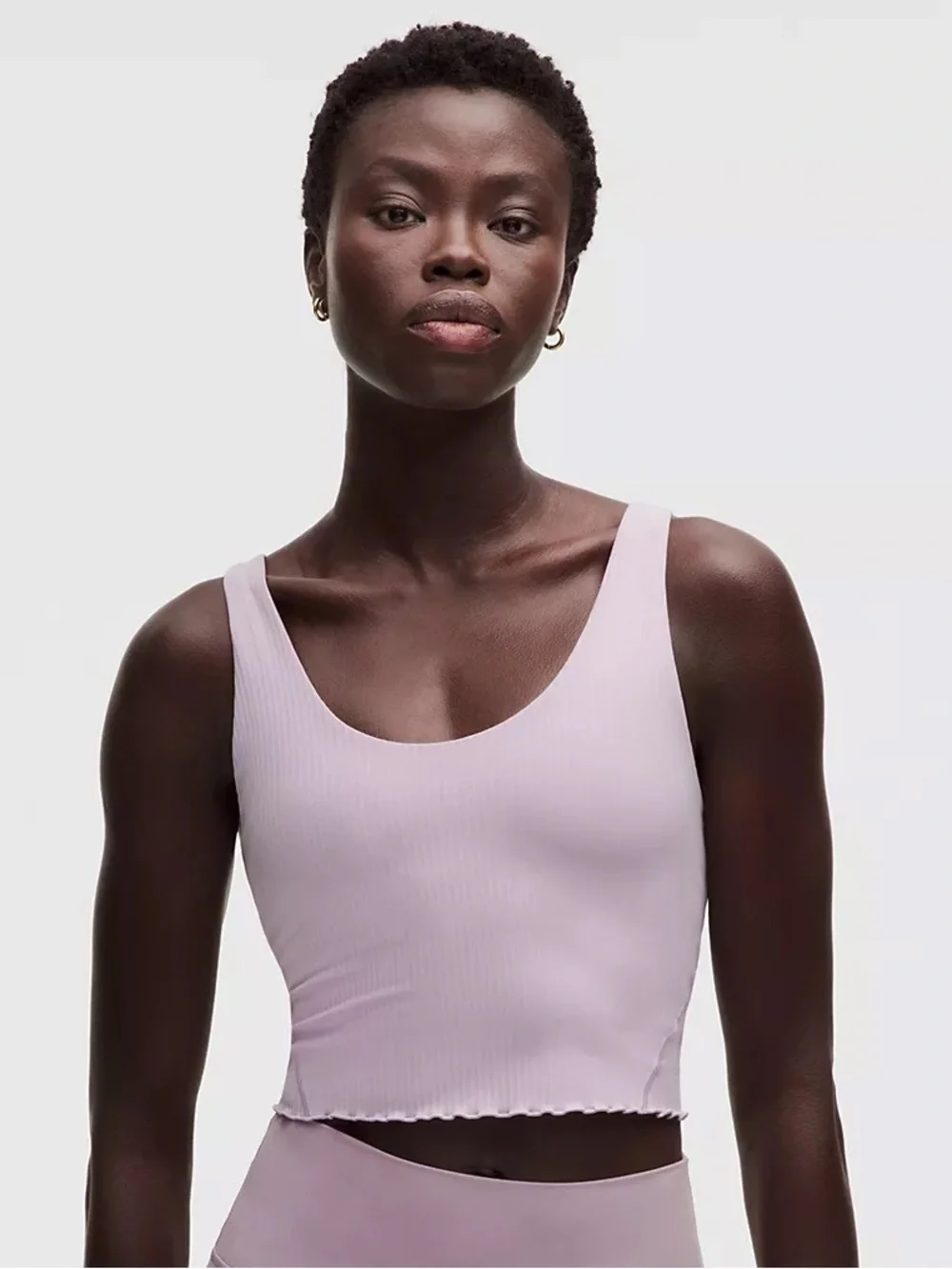 Lululemon Align Lettuce-Hem Tank Top in Lilac Play